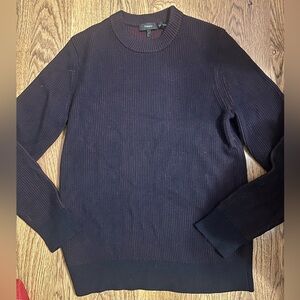 Theory Merino Ribbed Crewneck Sweater pullover casual relaxed small street